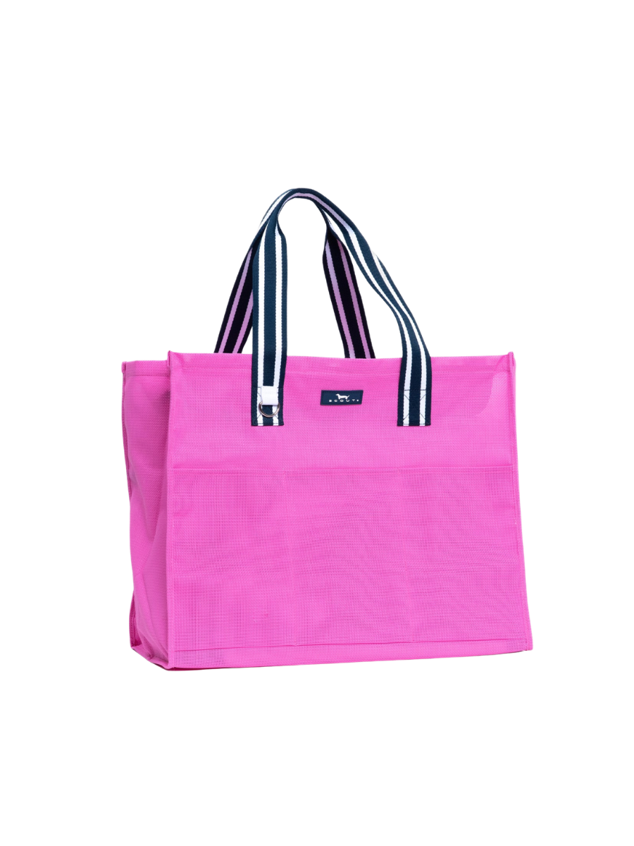 SCOUT | Extended Stay Tote - Red Violet Woven
