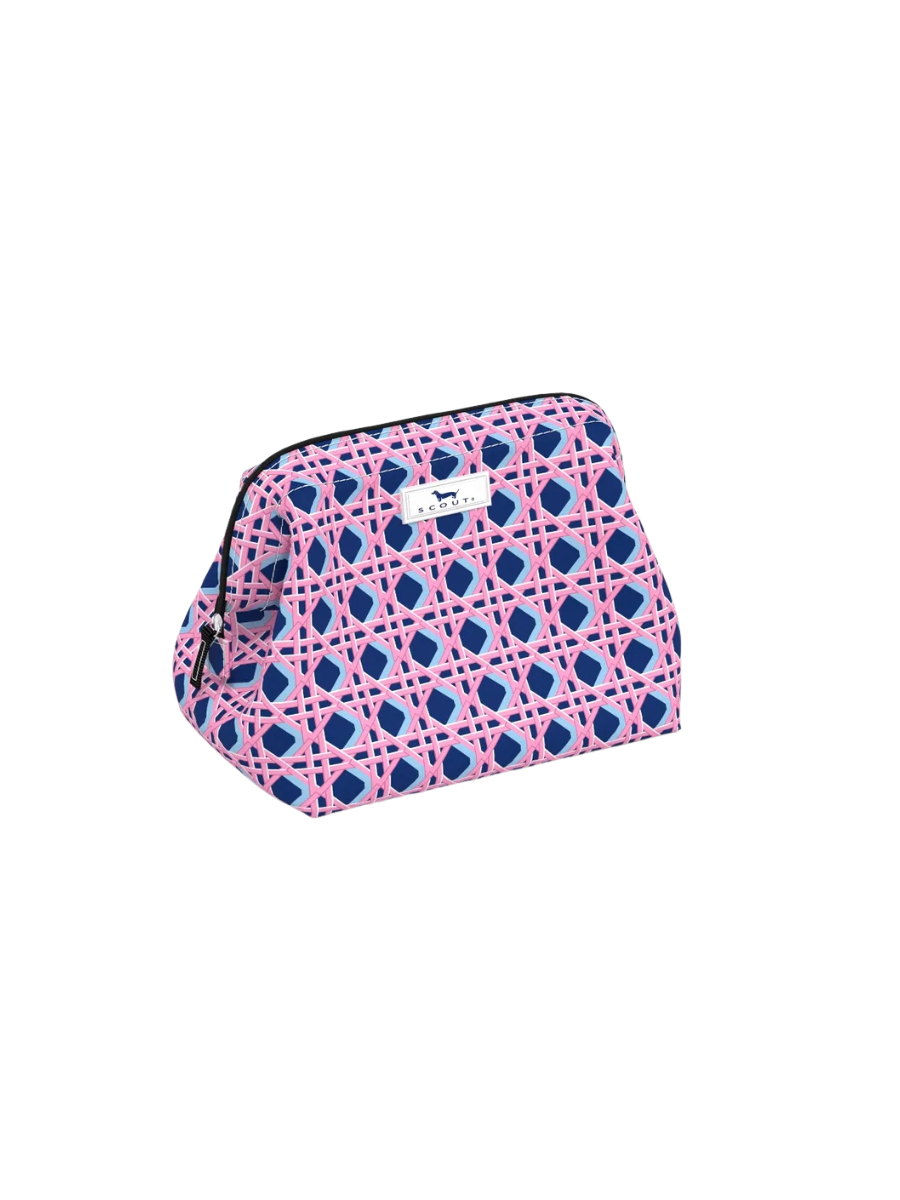 SCOUT | Little Big Mouth Makeup Bag - Wisteria Cane