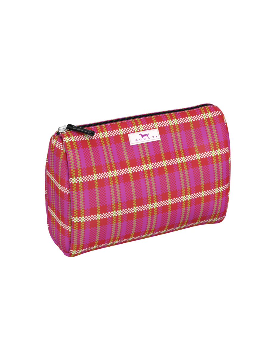 SCOUT | Packin' Heat Makeup Bag - Sweet Tartan