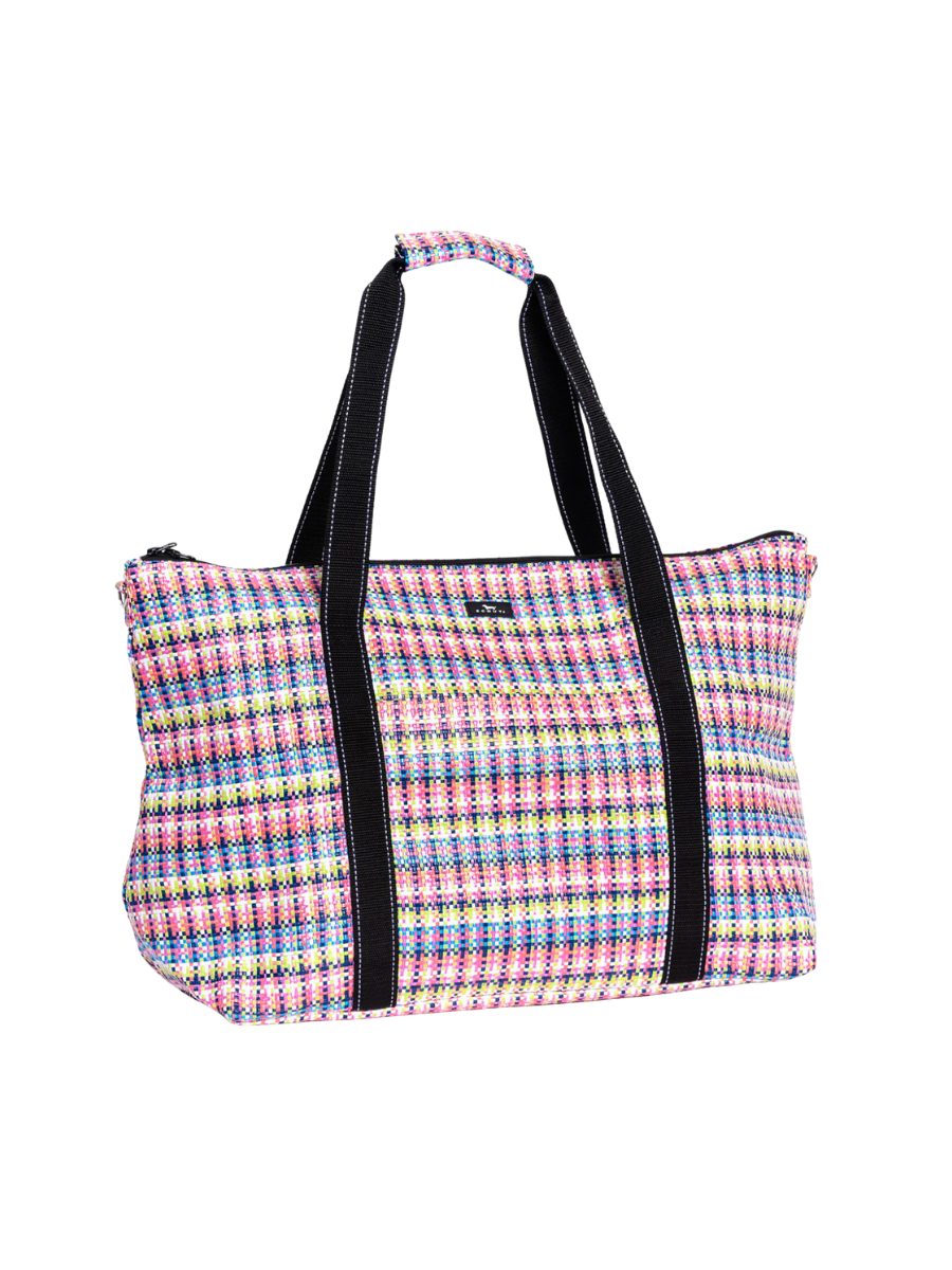 Scout On Holiday Large Spring Fling Tote Bag Overnight Bag Women's Check Gift Jincy's