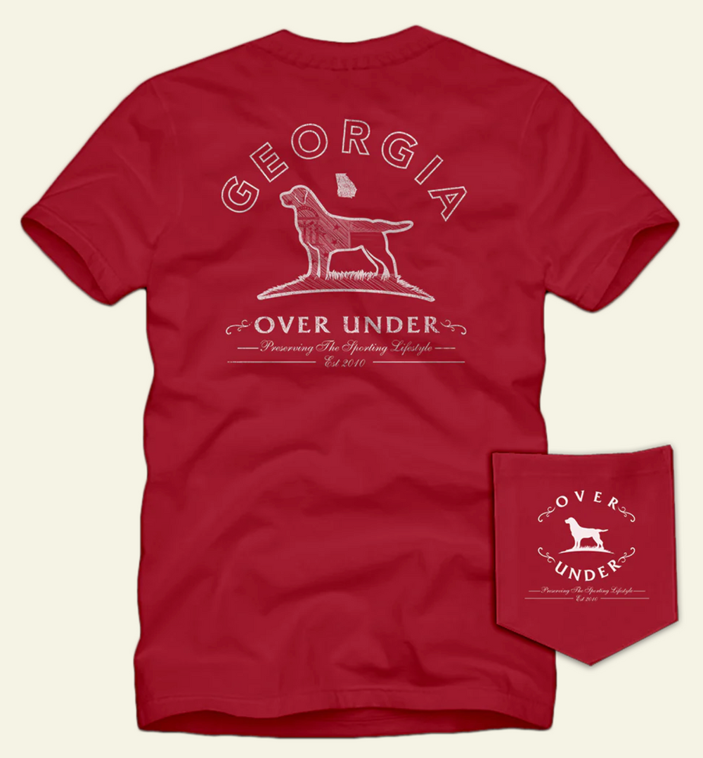Over Under | Georgia State Heritage Tee - Red
