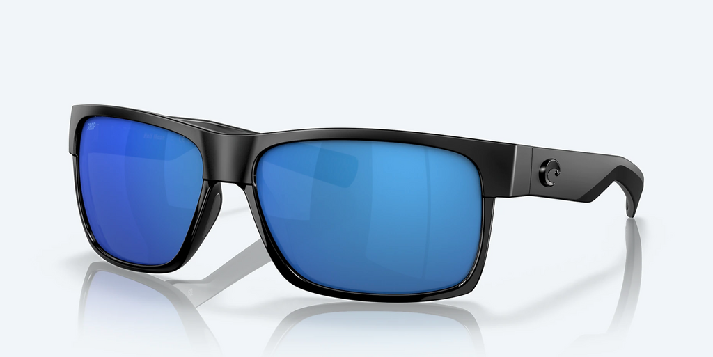 COSTA | Half Moon Sunglasses - Shiny Black/Matte Black
