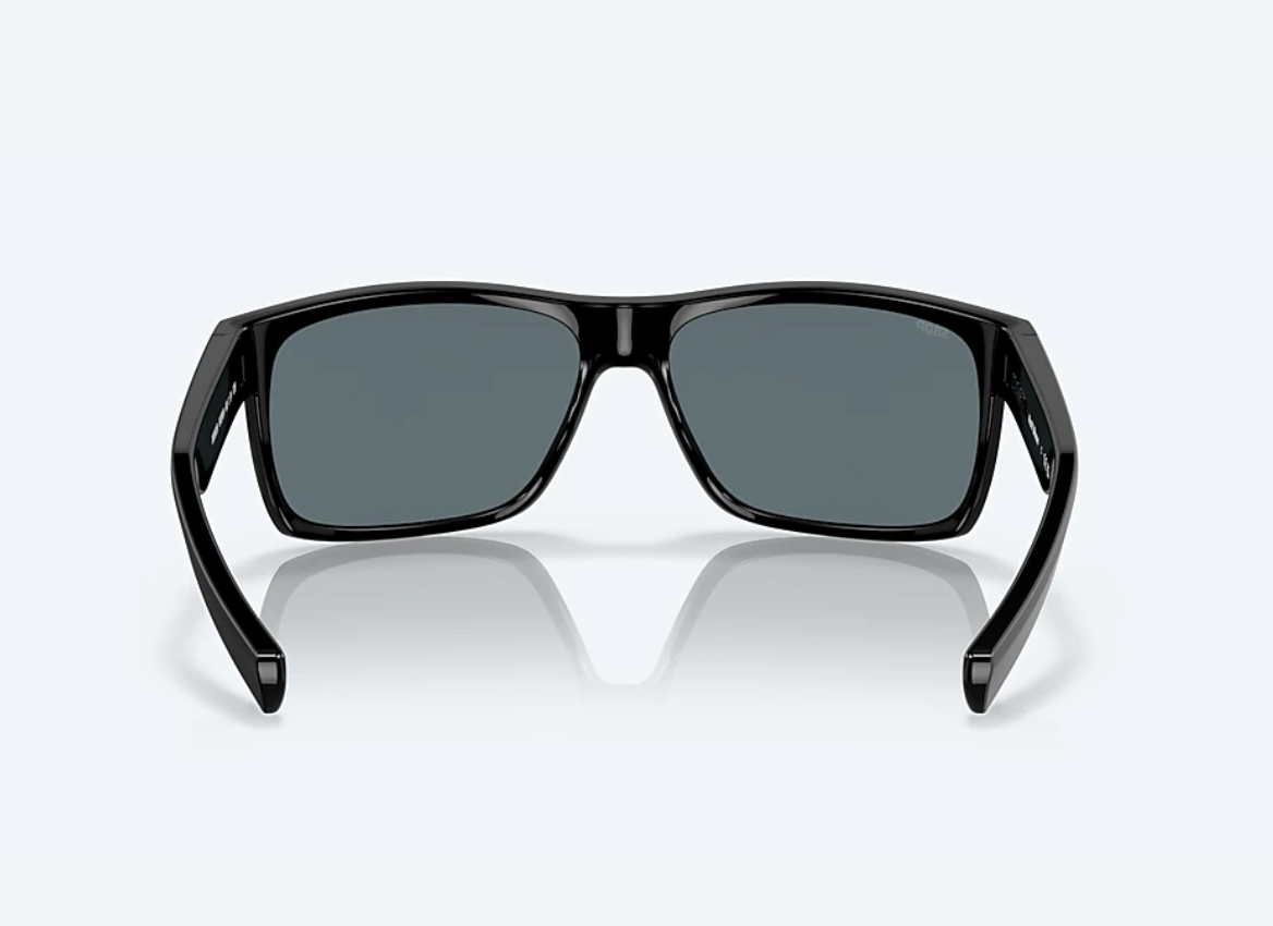 COSTA | Half Moon Sunglasses - Shiny Black/Matte Black