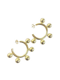 Sheila Fajl | Augusta Hoops - Shiny 18K Gold Plated