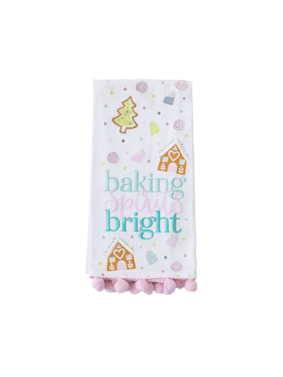 Mary Square | Baking Spirits Bright Tea Towel