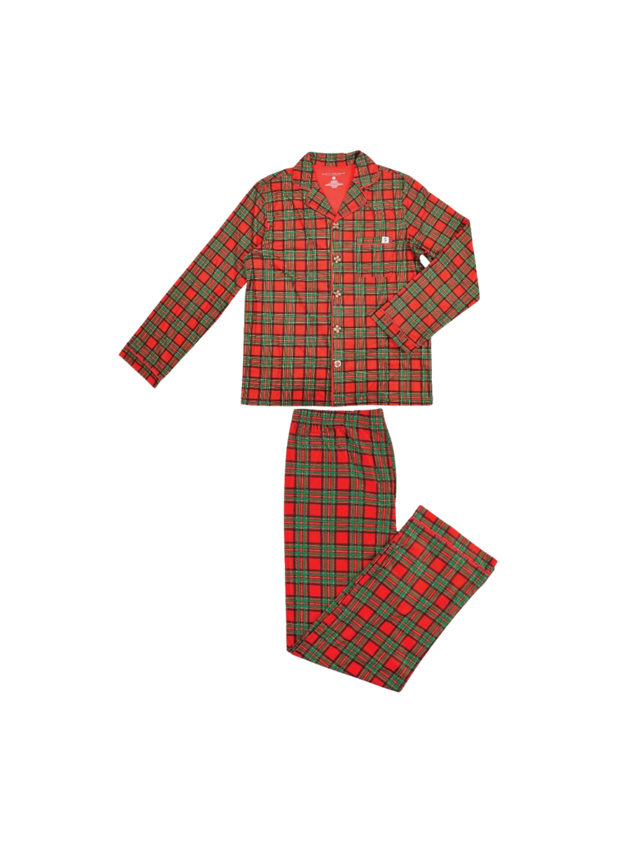 YOUTH Pajama Set - Christmas Plaid