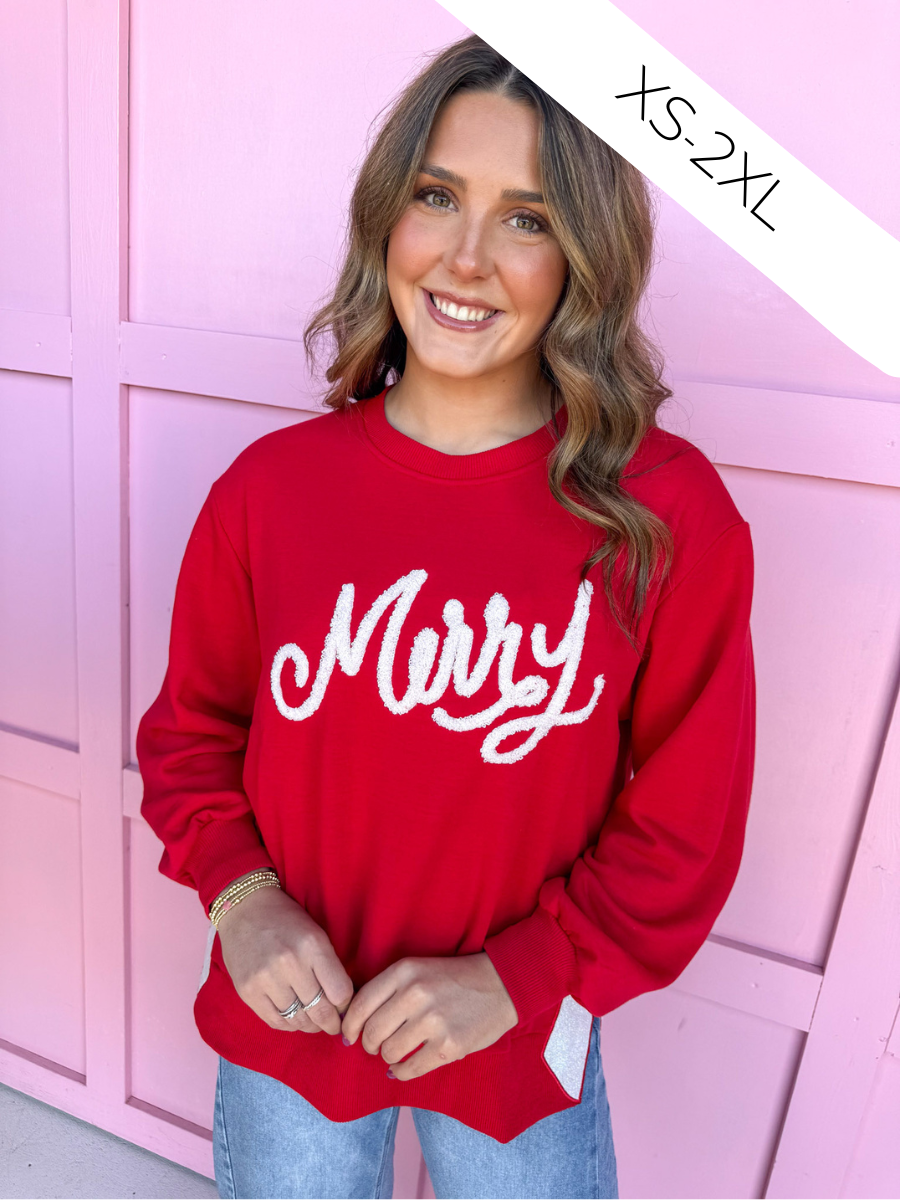 Mary Square | Lakelyn Sweatshirt - Merry Bow