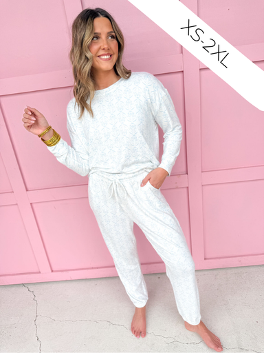 Jincy's Women's Boutique Mary Square Sophie Lounge Set Set Plus Size