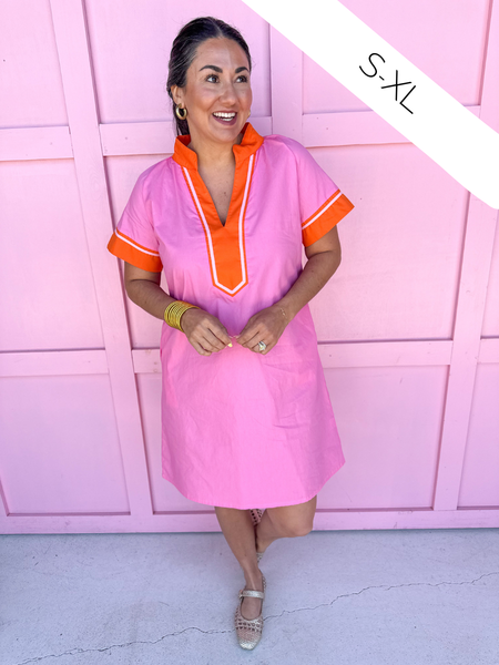 Candi Color Block Dress