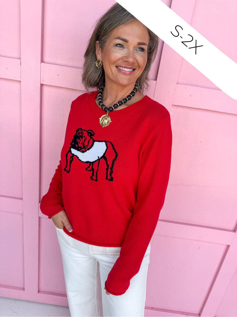 Georgia Bulldog Sweater