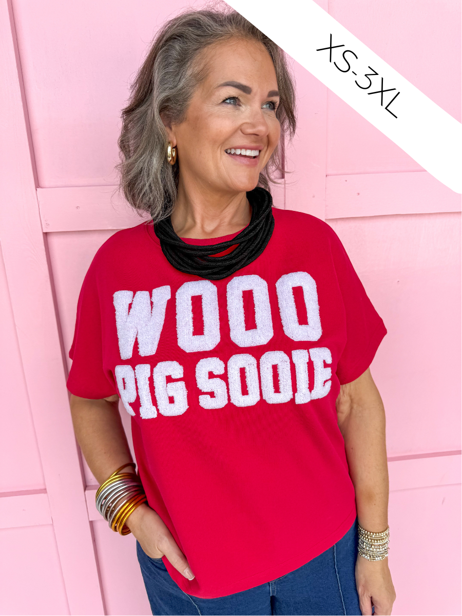 Stewart Simmons | Boxy Chenille Tee - Arkansas®