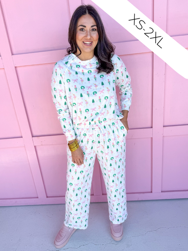 Mary Square Annie Pajama Set Sugar Plum Dreams womens boutique christmas jincy's 