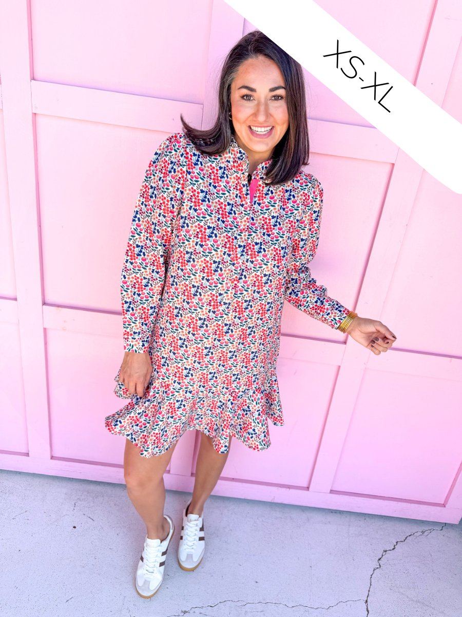 Mary Square | Margot Dress - Orchard Path
