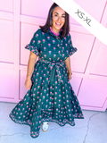 Mary Square | Kate Dress - Solstice Step Berry