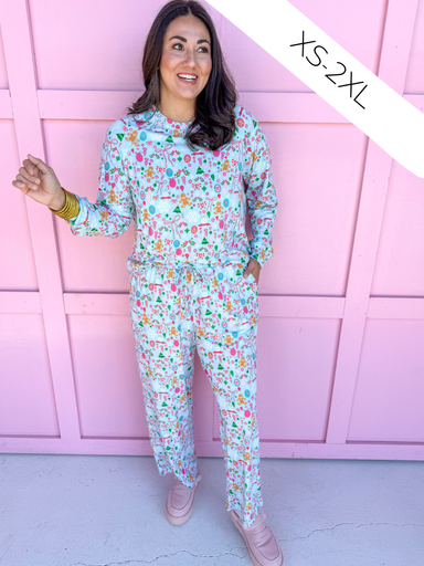 Mary Square Annie Pajama Set Jolly Jubilee womens christmas boutique jincy's 