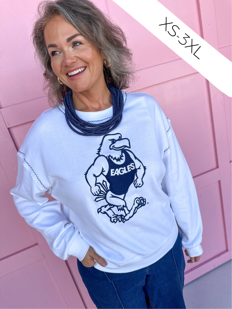 Stewart Simmons |  Embroidered Sweatshirt - GA Southern®