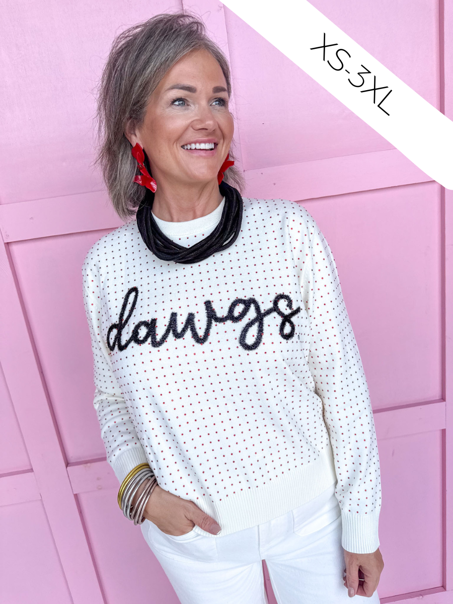 Stewart Simmons | Dawgs® Rhinestone & Glitter Sweater