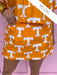 Stewart Simmons Poplin Skort Tennessee® Vols Gameday women's boutique Jincy's 