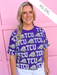 Stewart Simmons Sequin Repeat Tee TCU Texas Christian University Horned Frogs Gameday womens boutique Jincy's 