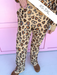 QUEEN OF SPARKLES | Leopard Pants tan brown black womens boutique jincy's