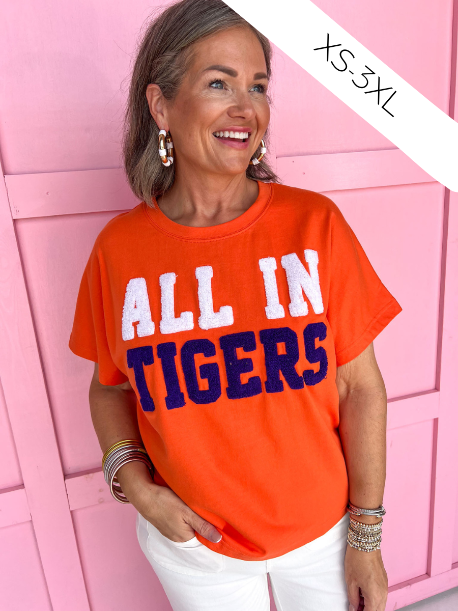 Stewart Simmons | Boxy Chenille Tee - Clemson®