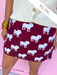 Stewart Simmons Poplin Skort Mississippi State® Bulldogs Gameday women's boutique Jincy's 