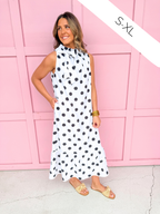 Polka Dot Dress Black White Jincys Boutique Shipping Womens