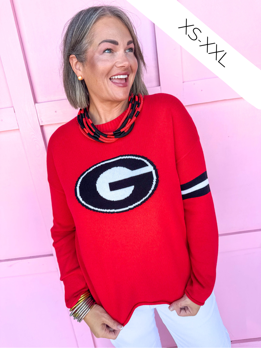 Georgia® Long Sleeve Knit Top