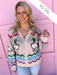 Jincy's Women's Boutique Queen Of Sparkles Duck Cardigan Plus
