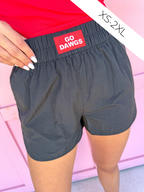 Scarlet & Gold | Liz Shorts - Black - Go Dawgs®