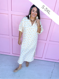 ADRIENNE | Blakely Dress - Honey Drops
