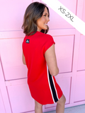 Scarlet & Gold | Campbell Dress - Red - Go Dawgs®