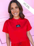 Scarlet & Gold | Kristen Airy Tee - Red - Go Dawgs®