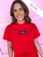 Scarlet & Gold | Kristen Airy Tee - Red - Go Dawgs®