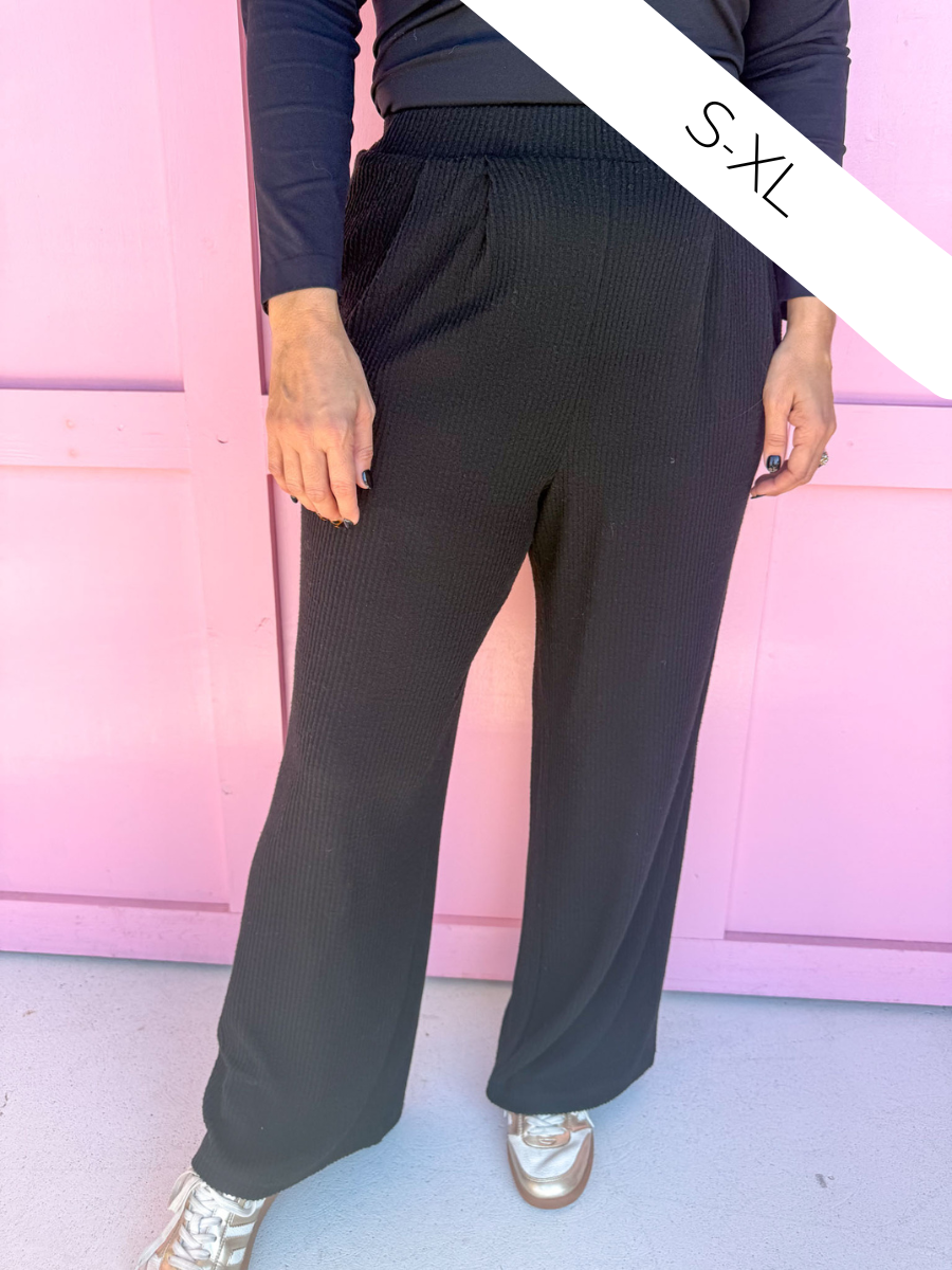 Ready To Flaunt Pants - Black