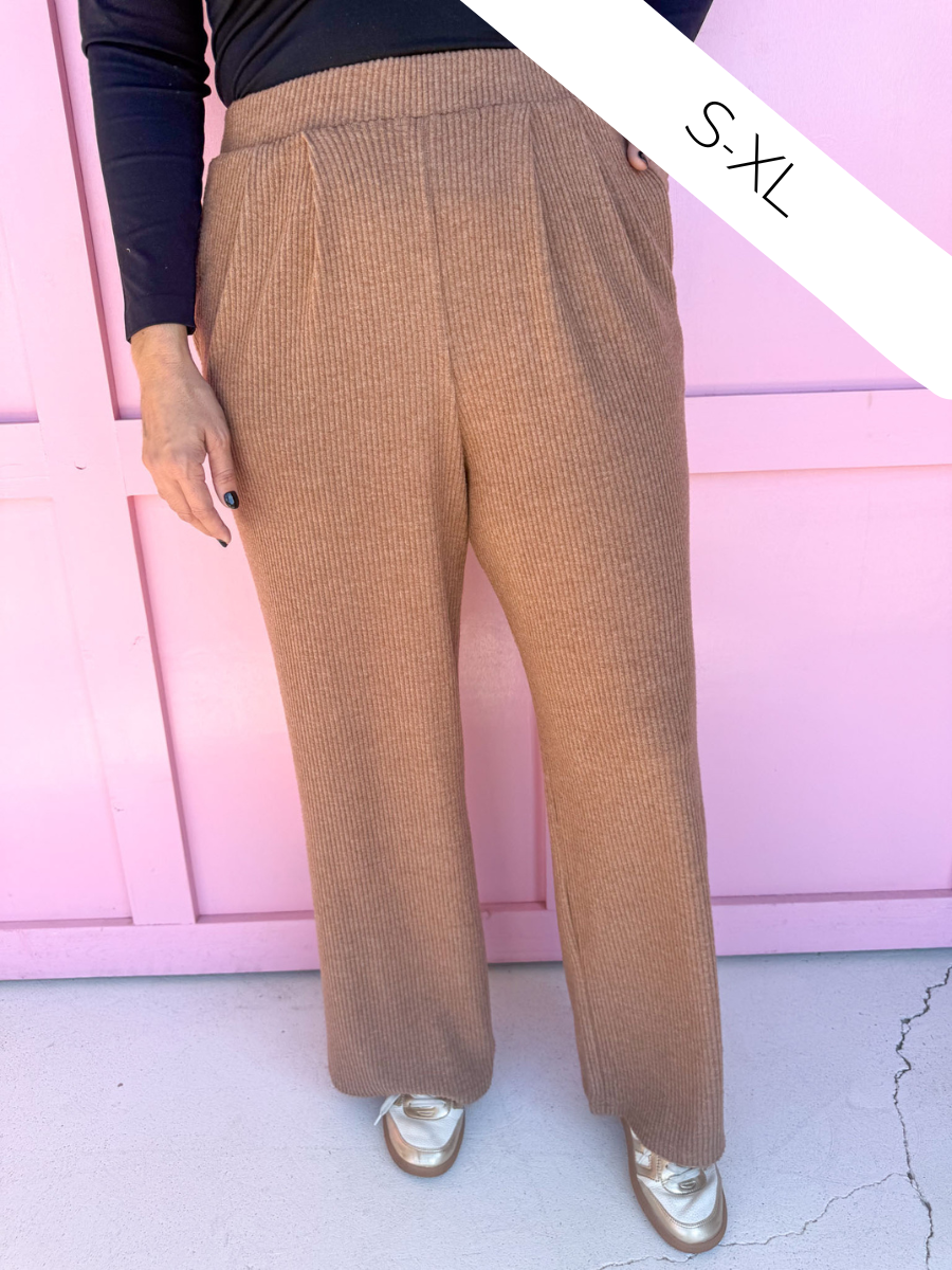 Ready To Flaunt Pants - Toffee