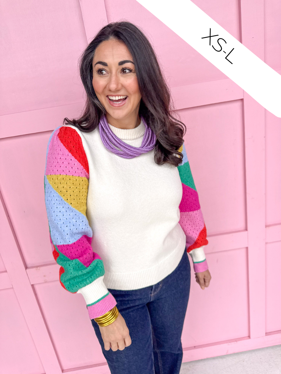 Colorful Moment Sweater