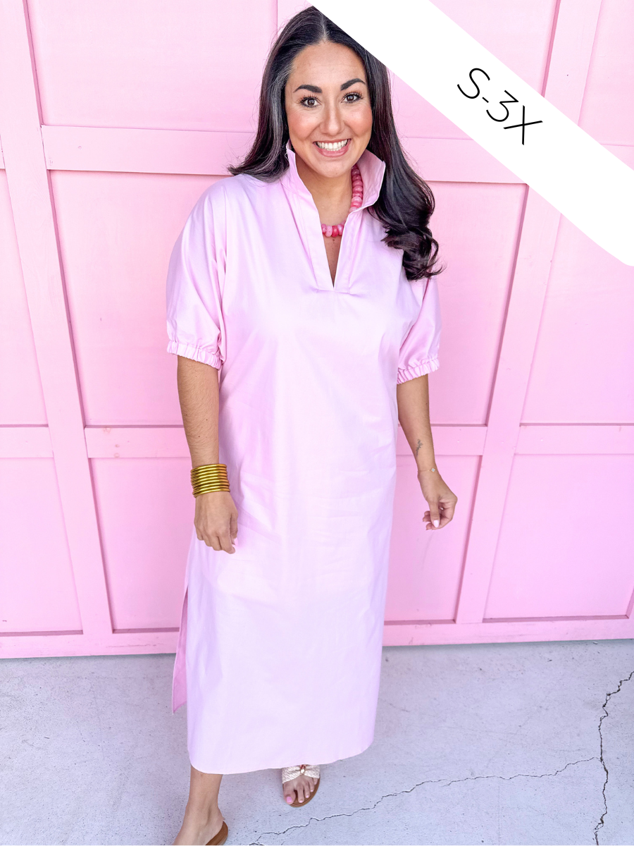 ADRIENNE | Blakely Dress - Pink