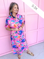 ADRIENNE | Blakely Dress - Bloom Allure