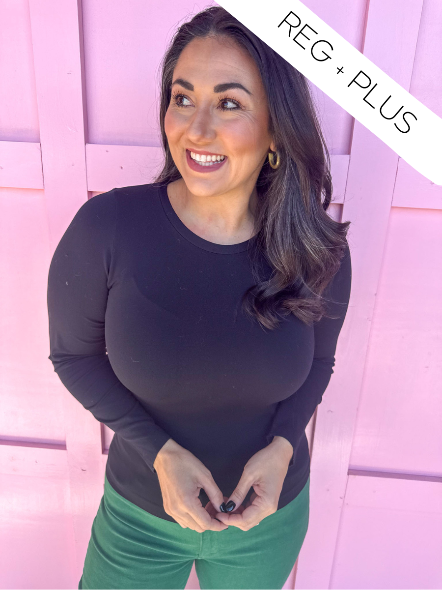 Sweet Fit Crewneck - Black