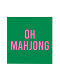 Oh Mahjong Beverage Napkin