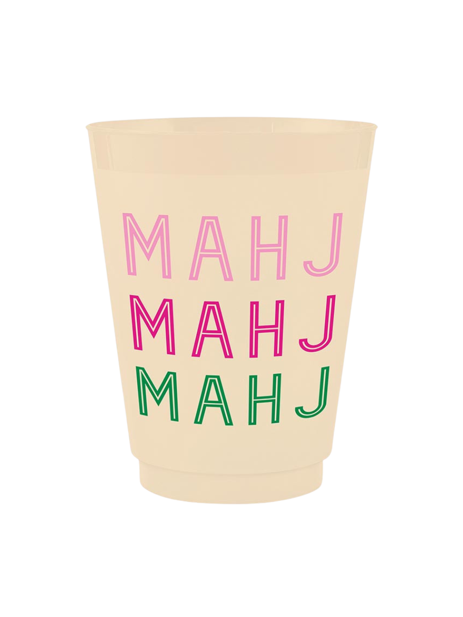 Mahj Frosted Cup Set