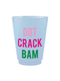 Crack Dot Bam Frosted Cup Set