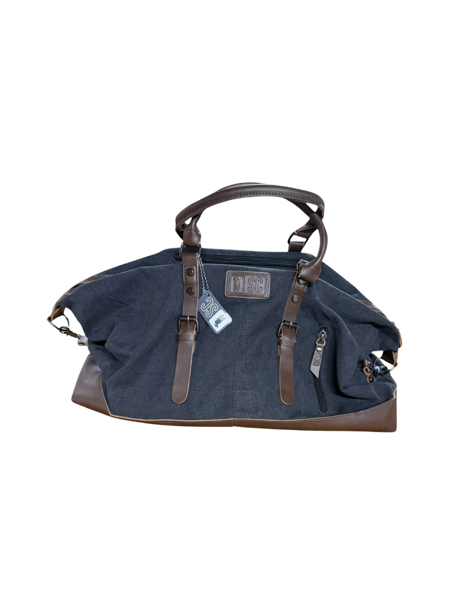 Southern Casanova | Waxed Canvas Bag - Black Powder
