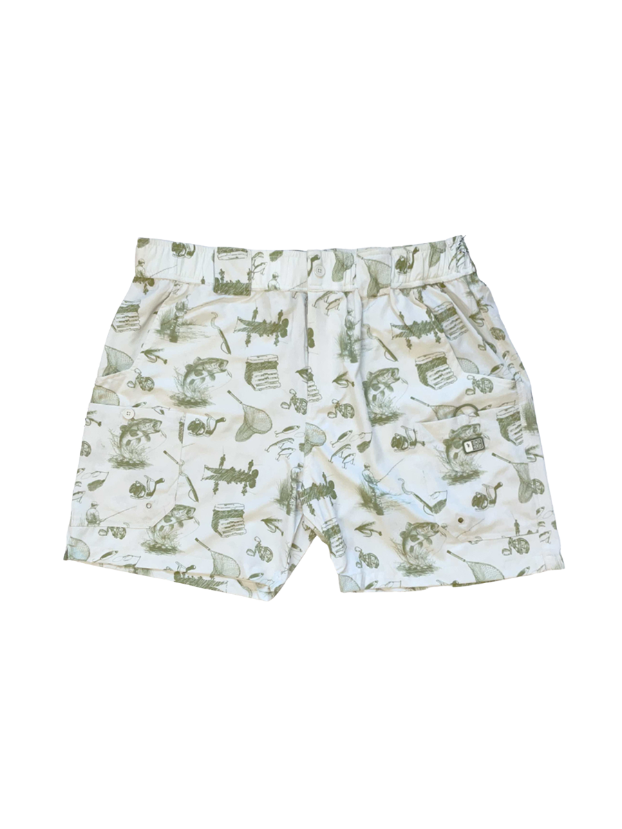 Southern Casanova | Fishing Shorts - Vintage Bass