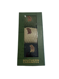 Southern Casanova | 3 Pack Cotton Socks - Navy/Hunter/Khaki