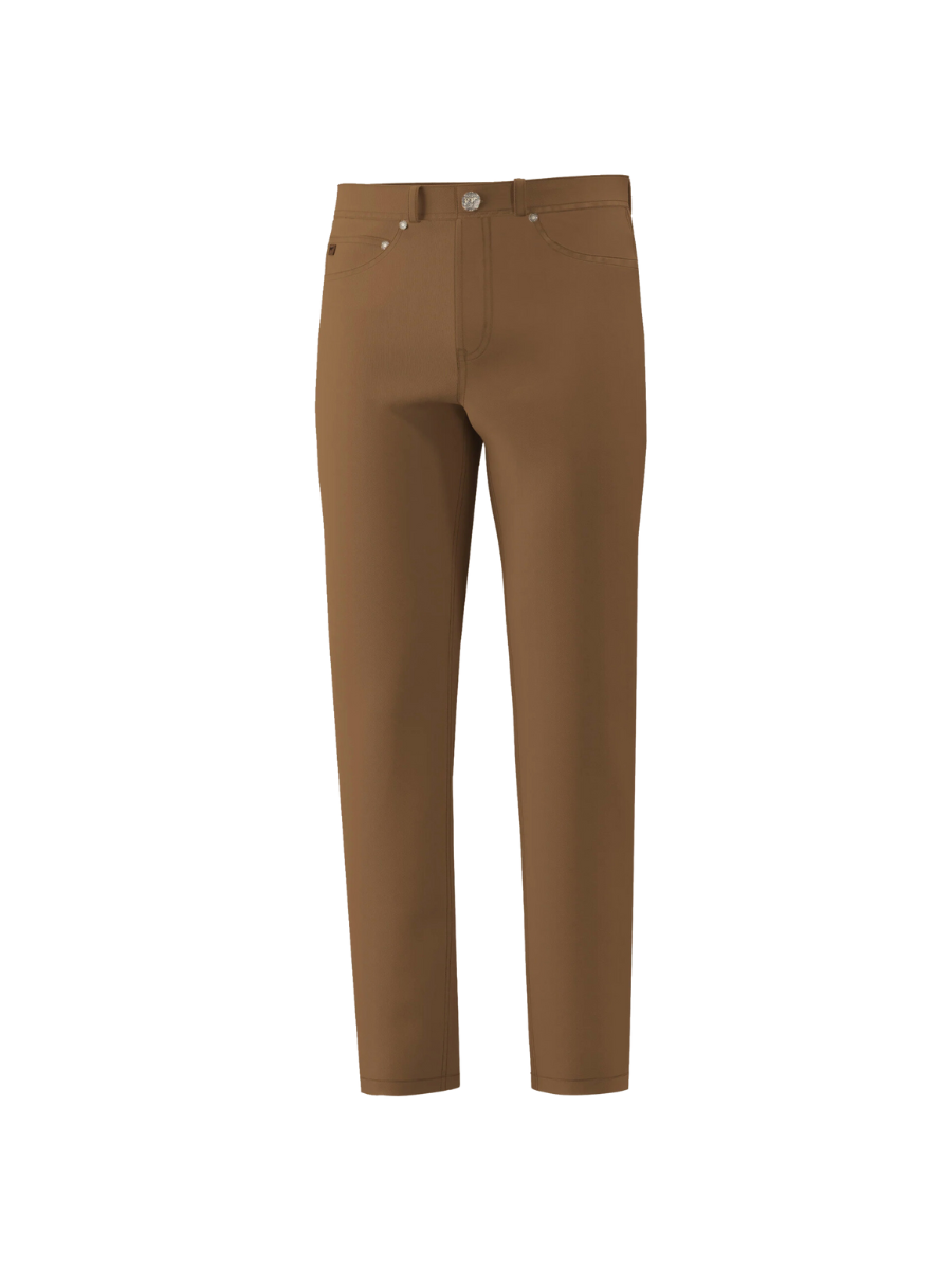 Southern Point Co. | Payton 5 Pocket Pants - Brown