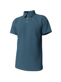 Southern Point Co | Hinton Stripe Performance Polo - Blue/Navy