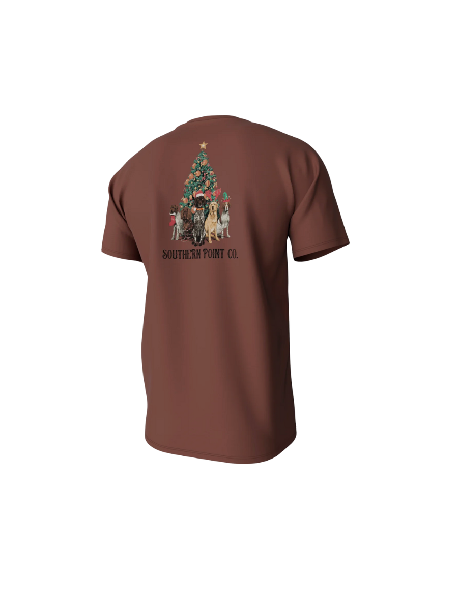 Southern Point Co. | Gun Dog Christmas Pocket Tee