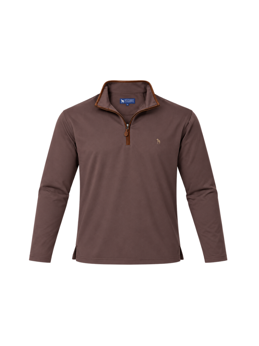 Southern Casanova | Performance Quarter Zip - Cedar Grove mens